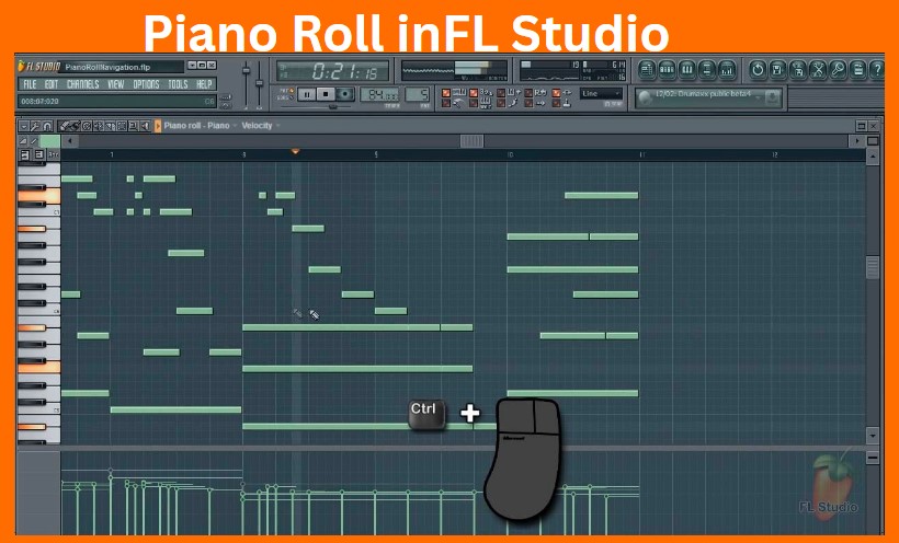 Piano Roll in FL Studio